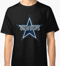 Cowboys w/ Star Side Lines Design Classic T-Shirt
