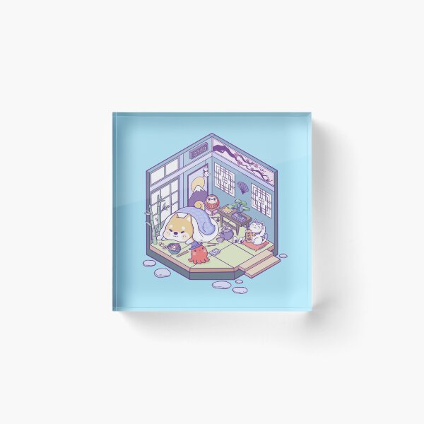 Item preview, Shiba&Tako Japanese Style Room designed and sold by TaylorRoss1.