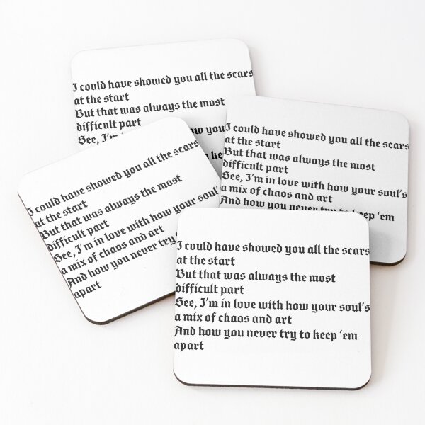 Item preview, Dermot Kennedy - Outnumbered lyrics designed and sold by charlie-mln.