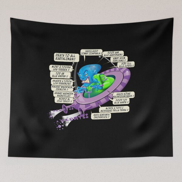 Item preview, Death To All Earthlings designed and sold by Salocin.