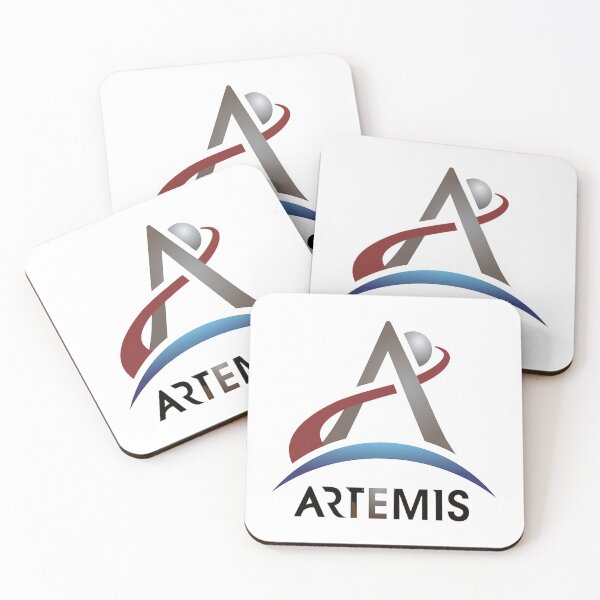 Item preview, Artemis New NASA Official Logo designed and sold by Nikki SpaceStuffPlus.