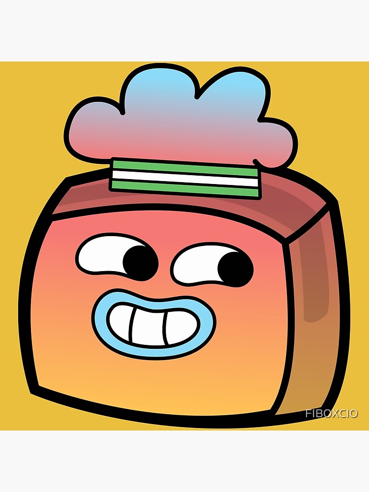 Tobias Gumball - The Amazing World of Gumball Boxheadz by FIBOXCIO