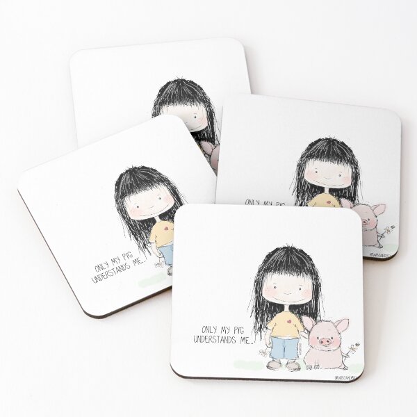 Item preview, ONLY MY PIG UNDERSTANDS ME designed and sold by wiboandbear.