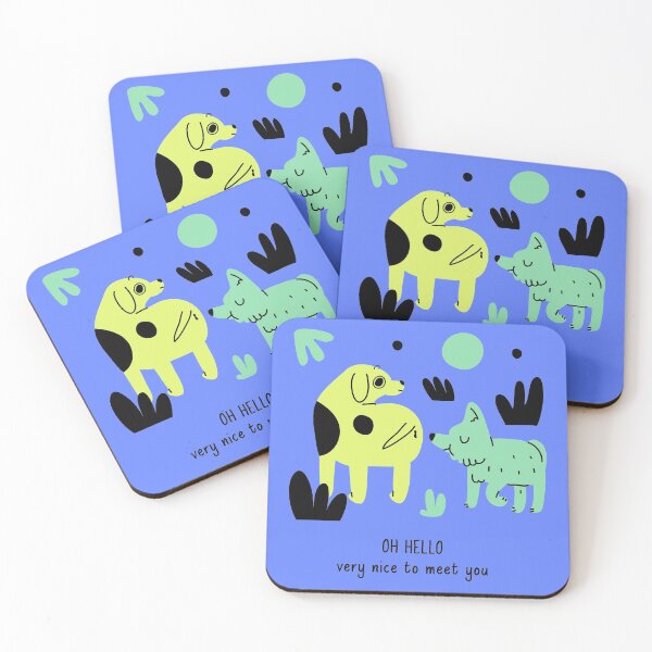 Item preview, Oh Hello, Very Nice To Meet You -Dog designed and sold by Artsthetic Collection.