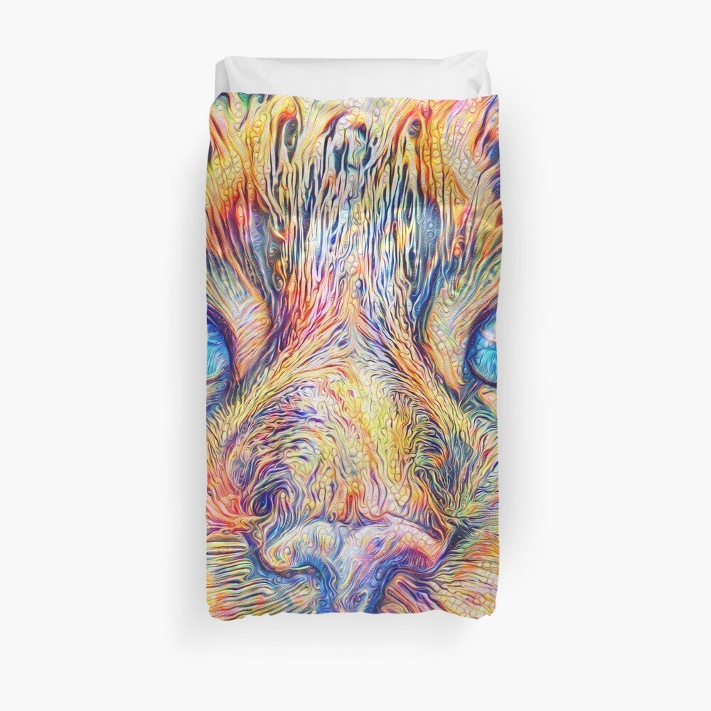DeepDreamed Duvet Cover
