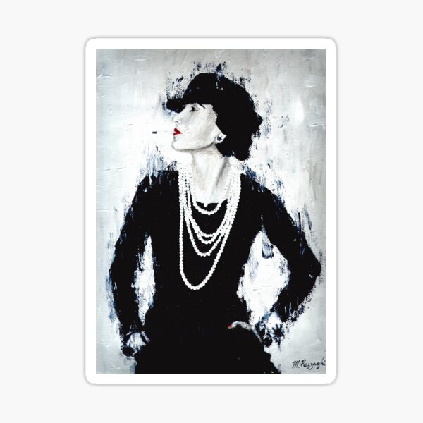 coco Chanel Sticker