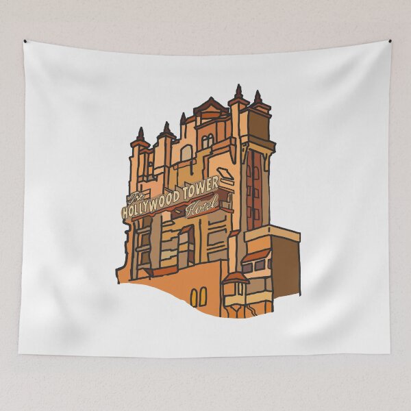 Item preview, Hollywood Tower Hotel designed and sold by willowsbunnies.