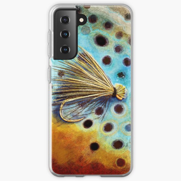 Elk Caddis Wild Brown Trout Samsung Galaxy Soft Case