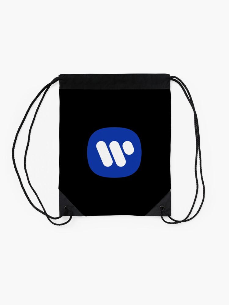 Warner Music Group Logo Drawstring Bag By Veronicas1 Redbubble