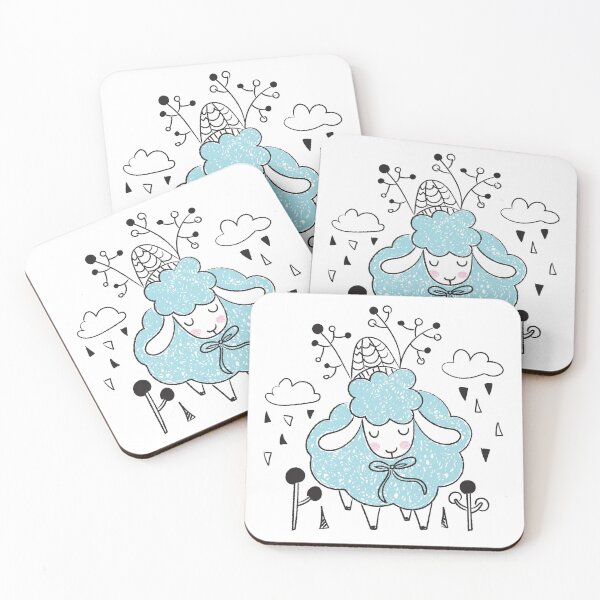 Item preview, Blue sheep designed and sold by JJLynnDesign.