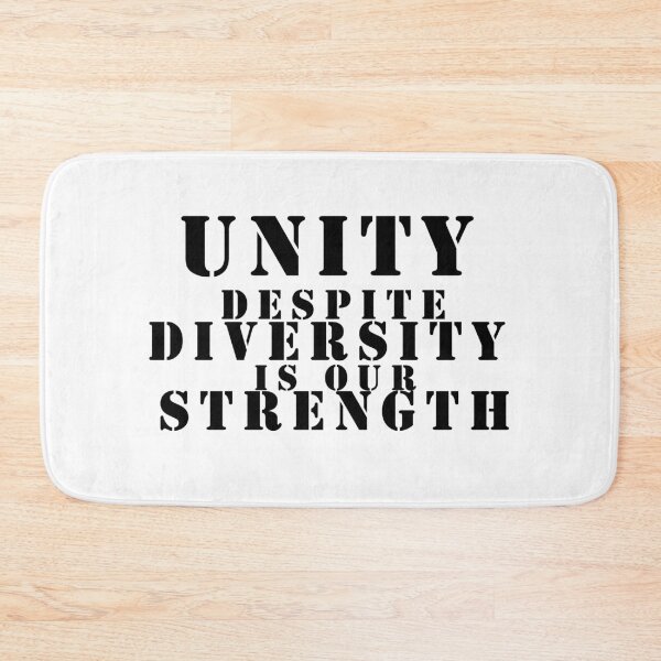Item preview, Unity Desptite Diversity is our Strength designed and sold by Nalinne Jones.