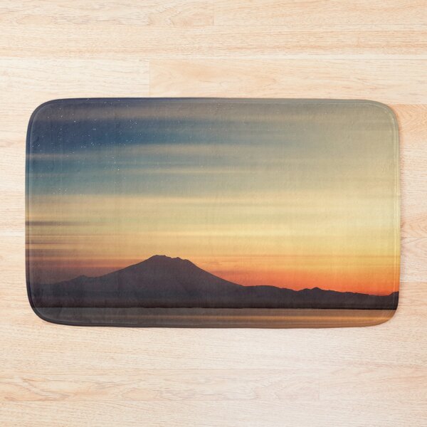 Item preview, Volcano at Dawn - Gunung Agung Bali designed and sold by Dyrk Wyst Redbubble Shop.