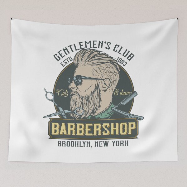 Item preview, Barbershop - Gentlemen's Club - Brooklyn, New York designed and sold by Shirtflyer.
