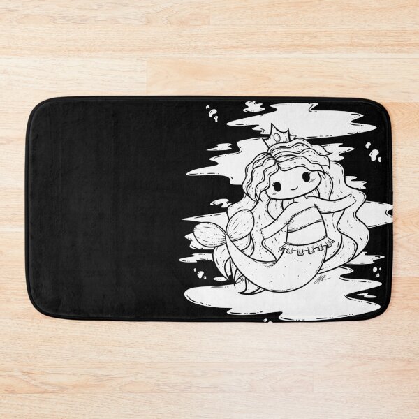Item preview, Cute Mermaid Illustration designed and sold by ZaryaKiqo.