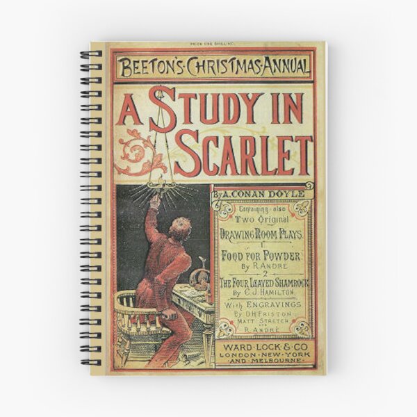 Item preview, Sherlock Holmes - A Study In Scarlet (Vintage Cover) designed and sold by CrimeLab.