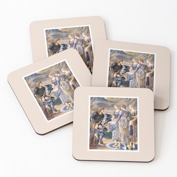 Item preview, Edward Burne-Jones - Perseus and the Sea Nymphs (1877) designed and sold by knightsydesign.