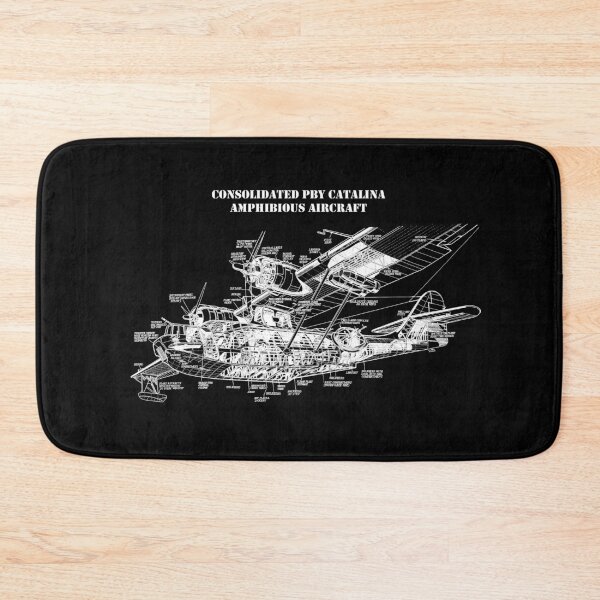 Item preview, Consolidated PBY Catalina Amphibious Airplane - Cutaway Drawing designed and sold by BERGULATOR.
