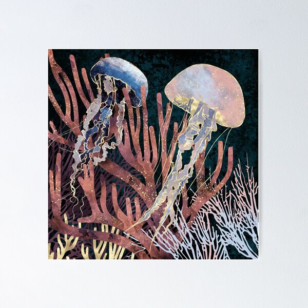 Item preview, Metallic Coral designed and sold by spacefrogdesign.