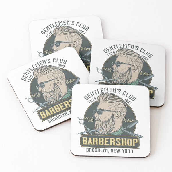 Item preview, Barbershop - Gentlemen's Club - Brooklyn, New York designed and sold by Shirtflyer.