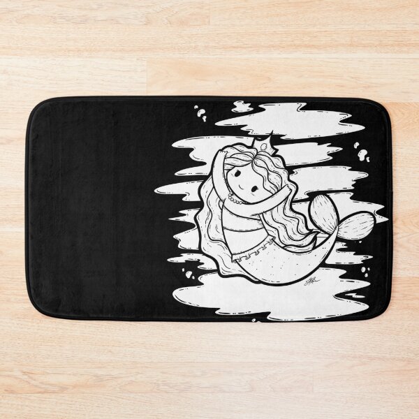 Item preview, Cute Mermaid Illustration designed and sold by ZaryaKiqo.