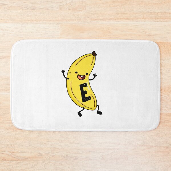 Artikelvorschau, Alphabet-Buchstabe E Nette starke Banane entworfen und verkauft von kidsmonogram.