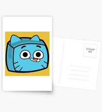 Gumball Watterson - The Amazing World of Gumball Boxheadz Postcards
