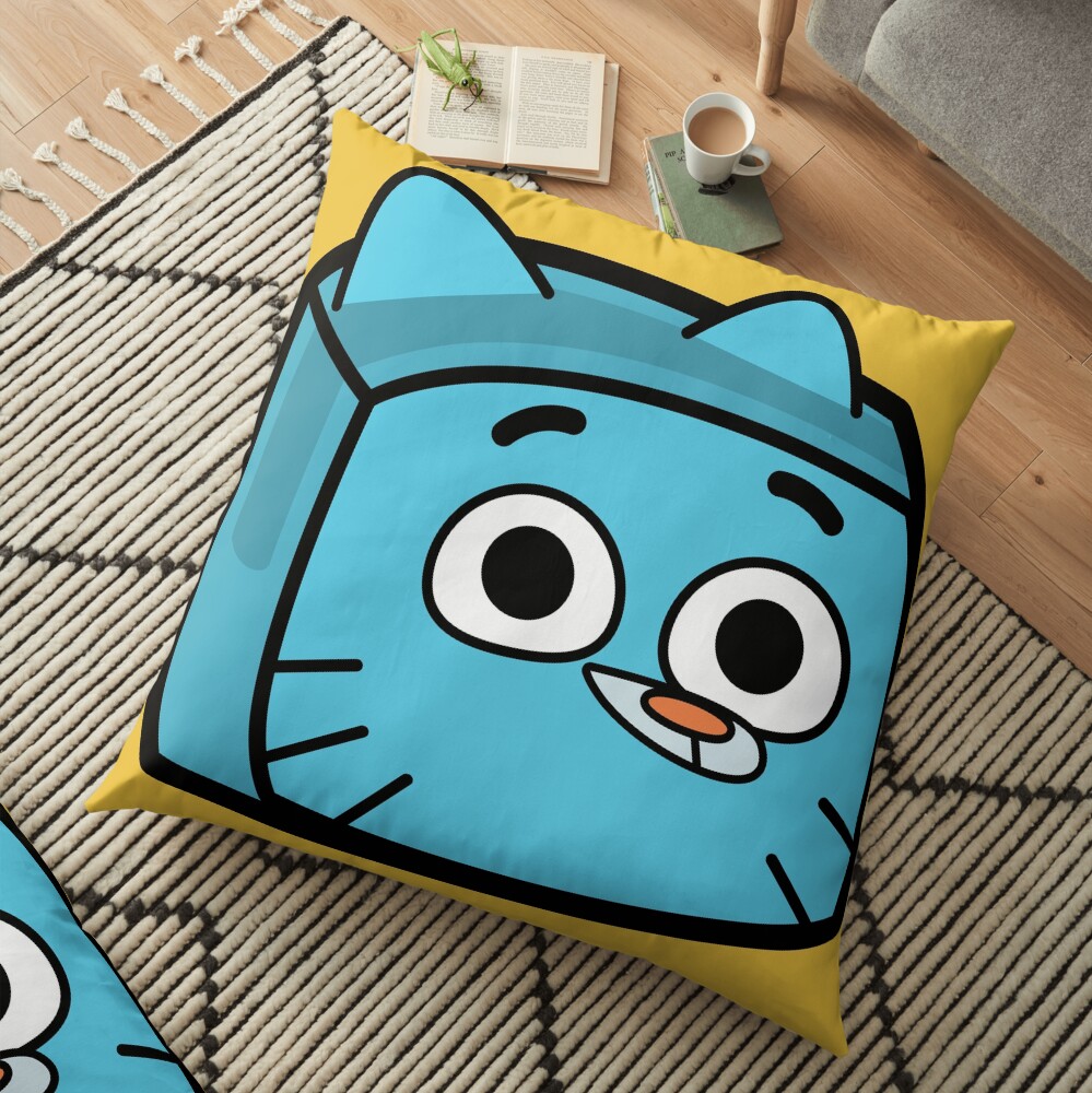 Gumball Watterson - The Amazing World of Gumball Boxheadz Floor Pillow