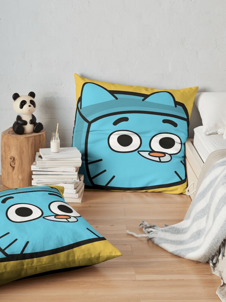 Alternate view of Gumball Watterson - The Amazing World of Gumball Boxheadz Floor Pillow