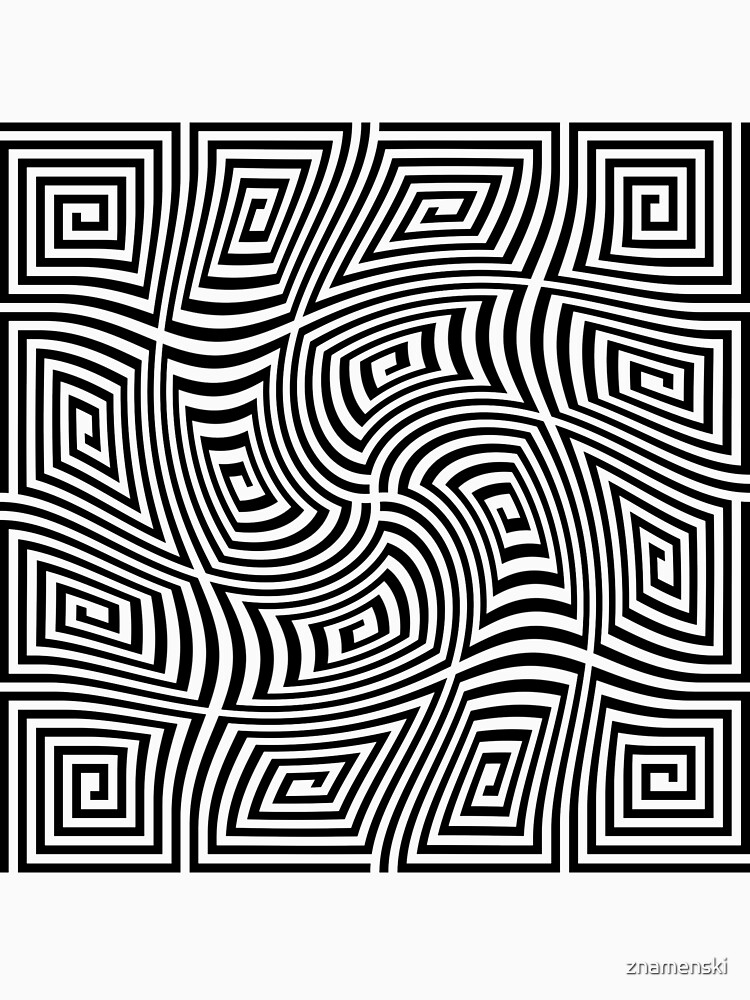 #Optical #illusions, #Visual illusion, Optical #Art by znamenski