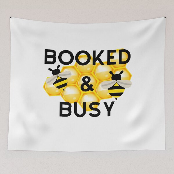 Item preview, Booked & Busy Bees designed and sold by spoeg.