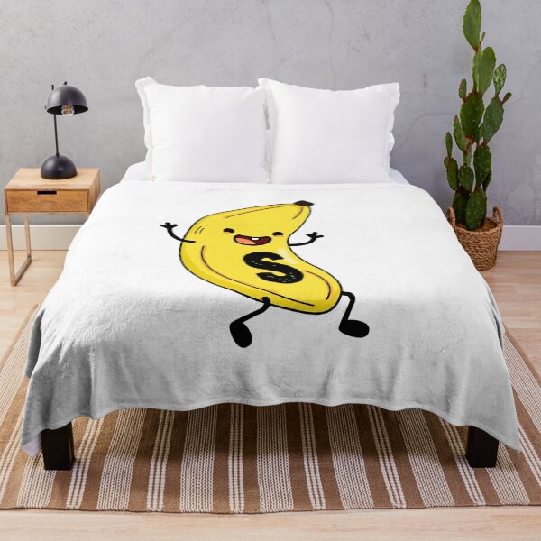 Item preview, Alphabet Letter S Cute Groovy Banana designed and sold by kidsmonogram.