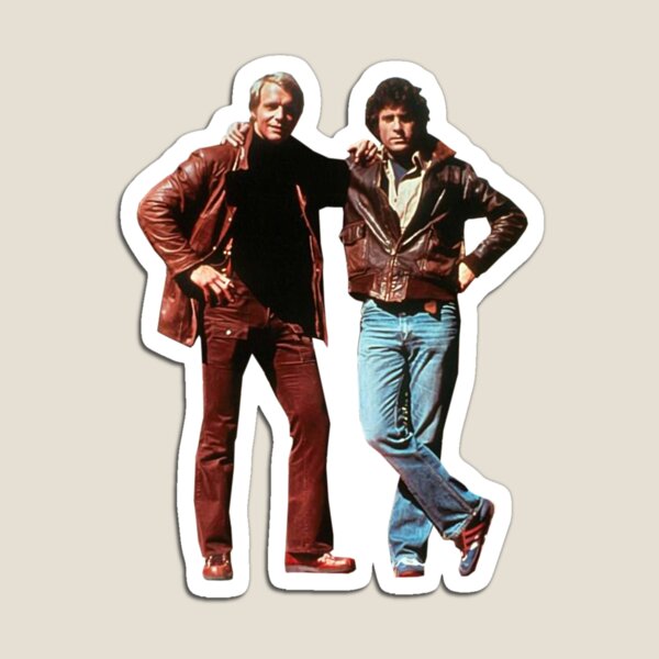 Item preview, Starsky and Hutch Sticker designed and sold by holidays4you.
