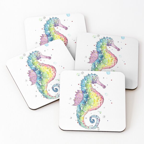 Item preview, Seahorse "rainbow" designed and sold by schnikkoletta.