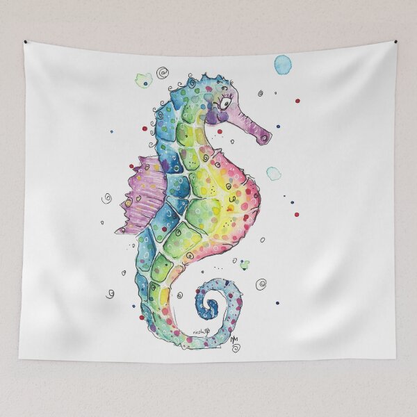 Item preview, Seahorse "rainbow" designed and sold by schnikkoletta.