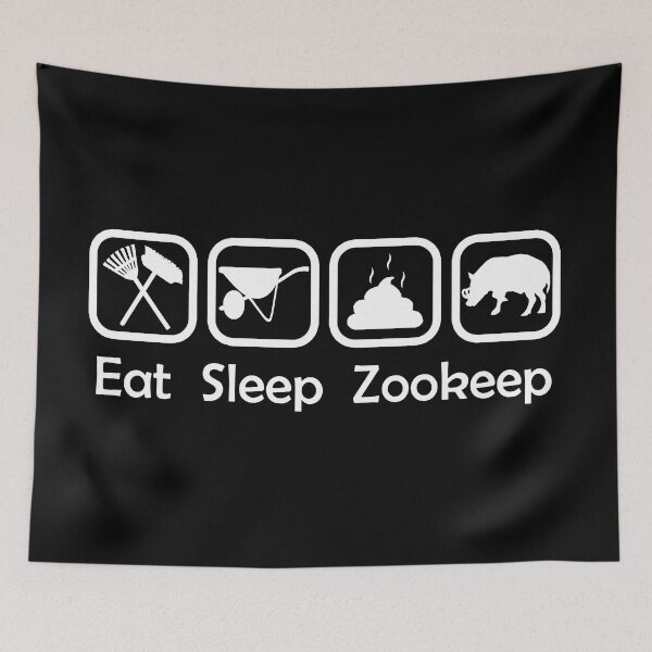 Item preview, Eat, Sleep, Zookeep - Babirusa designed and sold by GeoCreate.