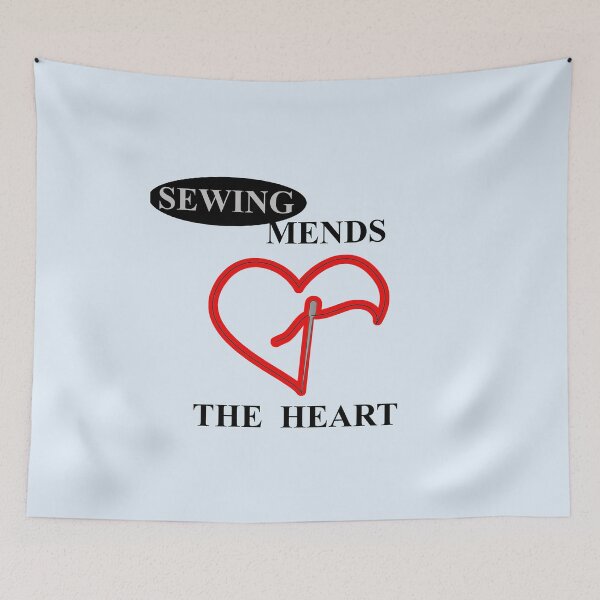 Item preview, Sewing Mends the Heart designed and sold by scharmin.