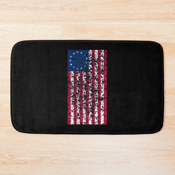 Item preview, Distressed Grunge Style Vertical Betsy Ross Flag  graphic designed and sold by NoveltyMerch.