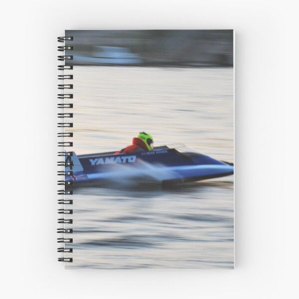 Item preview, Powerboat Racing at Oulton Broad - OSY400 - Sean Woods designed and sold by jamesknightsart.