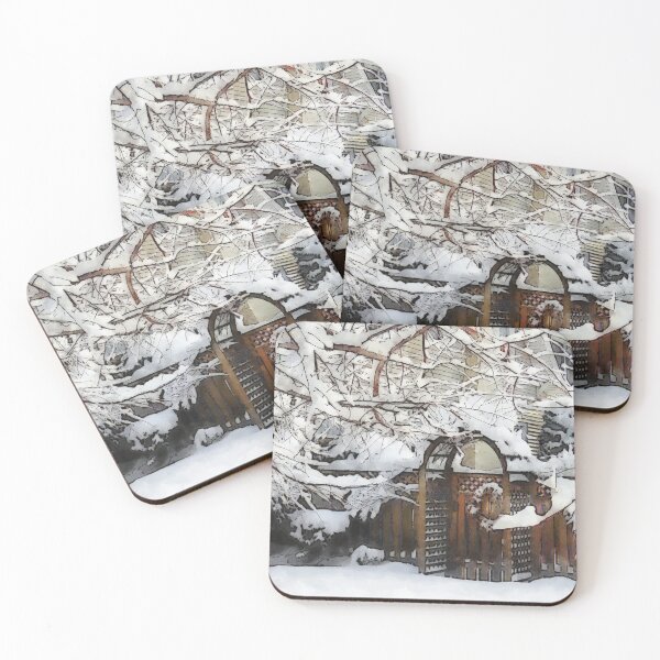 Item preview, Garden Gate in Winter designed and sold by Susan Savad.
