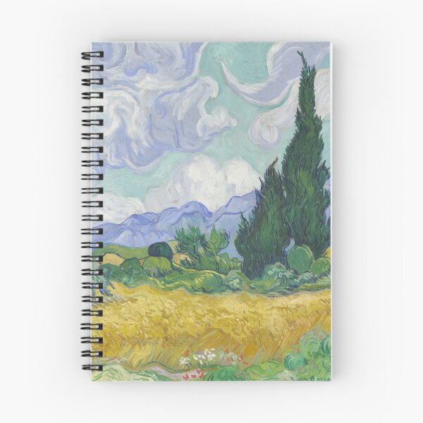 Item preview, Vincent Van Gogh - A Wheatfield With Cypresses designed and sold by vakashop.