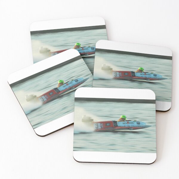 Item preview, Powerboat Racing at Oulton Broad - OSY400 - Scott Goodings designed and sold by jamesknightsart.