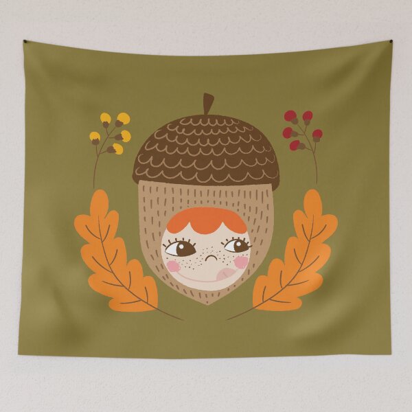 Item preview, Acorn girl designed and sold by JJLynnDesign.