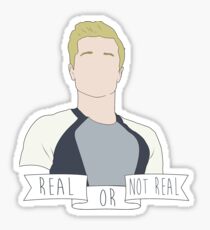 Real or Not Real Sticker