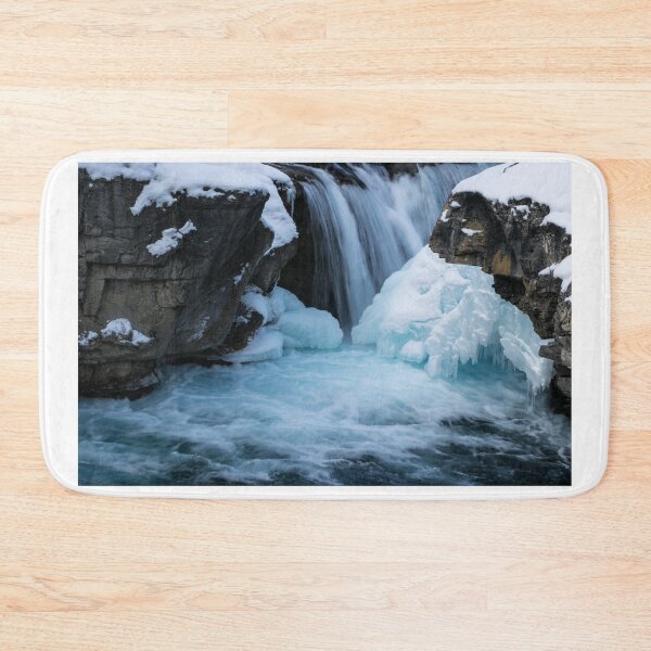 Item preview, Elbow Falls in the Winter designed and sold by CanadianWild418.