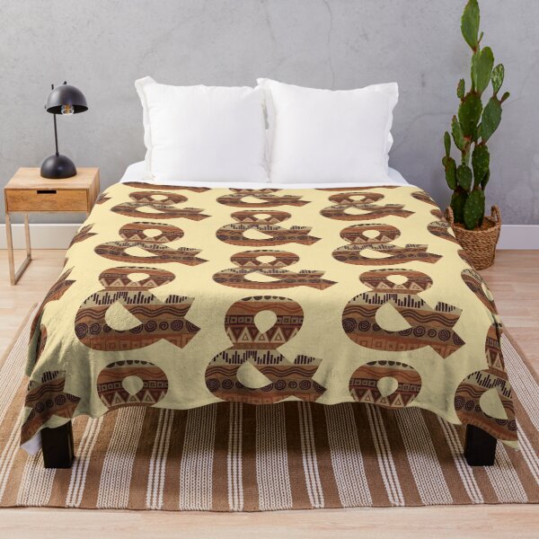 Item preview, Letter & Ampersand Leather Look Pattern Tribal Ethnic Monogram Initial designed and sold by theartofvikki.