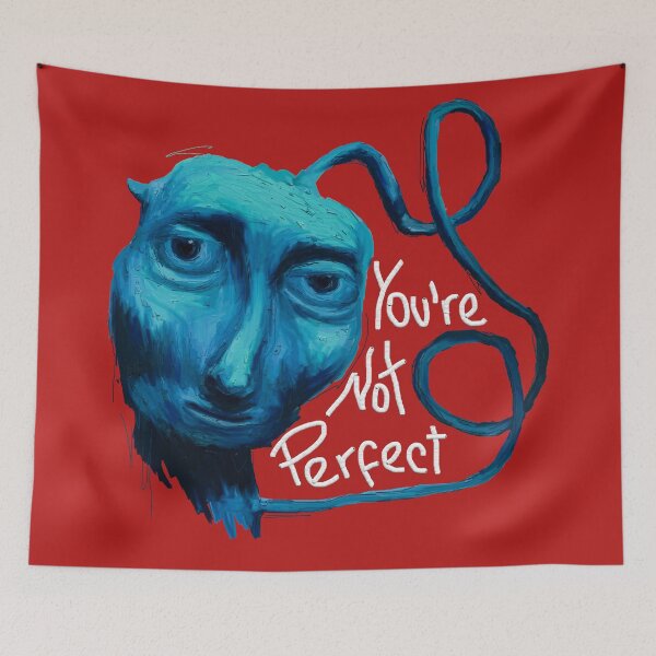 Item preview, Courage you're not perfect designed and sold by FIGUE |  FANART.