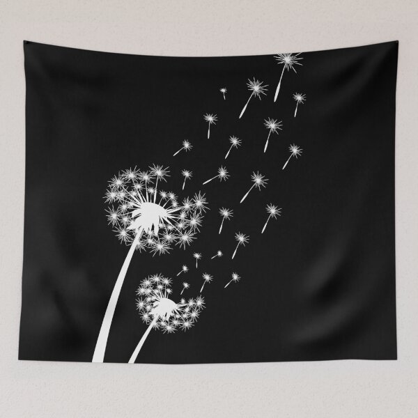 Item preview, Dandelion Seeds Floating Away - Inversed designed and sold by EthanDecker.