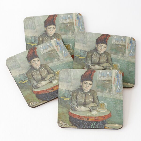 Item preview, Vincent Van Gogh - Agostina Segatori Sitting in the Cafe du Tambourin  designed and sold by vakashop.