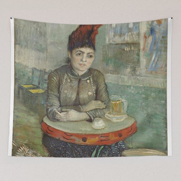 Item preview, Vincent Van Gogh - Agostina Segatori Sitting in the Cafe du Tambourin  designed and sold by vakashop.