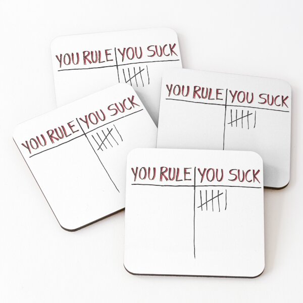 Item preview, You Rule, You Suck designed and sold by swan-girls.